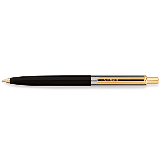 Unomax | Metal Ball Pen | Classic Gold | Ink Blue |