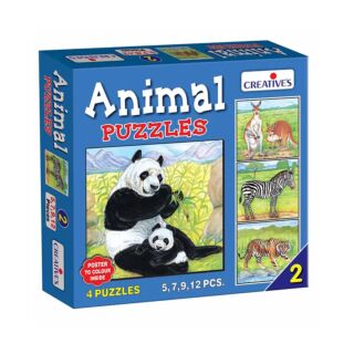 Creative Educational Aids | Animal Puzzles Part – 2 | Age: 4+ | Art No. 0702 |