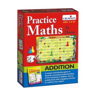 Creative Educational Aids | Practice Maths – Addition | Age: 4+ | Art No. 1069 |