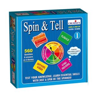 Creative Educational Aids | Spin & Tell – Part 1 | Age: 6+ | Art No. 0213 |