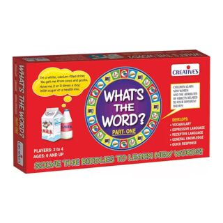 Creative Educational Aids What’s The Word Part 1 Age 6+ Art No. 0200