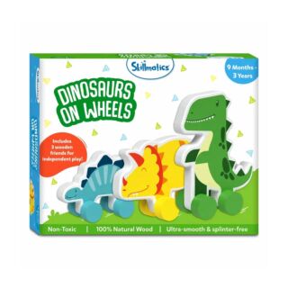 Skillmatics | Dinosaurs on Wheels | Age 9M -3 Years |