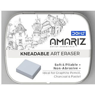 Doms Amariz Kneadable Art Eraser Soft & Pliable Ideal for Graphite Pen –  SATYAM STATIONERS