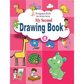 Rohan Kangaroo Kids My Second Drawing Book Part - B
