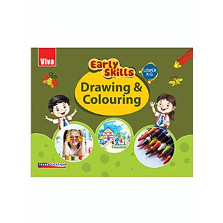 Viva | Early Skills Drawing & Colouring | Lower KG |