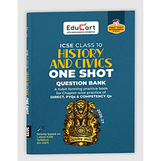 Educart | ICSE | Question Bank | History & Civics | Class 10 |