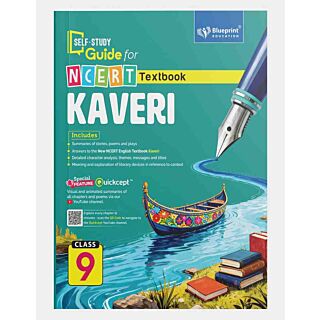 Blueprint | NCERT Self Study Guide | English (Kaveri) | Class 9 |