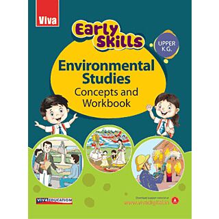 Viva | Early Skills | Environmental Studies | Concepts and Workbook | Upper KG |
