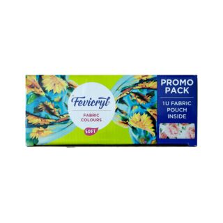 Fevicryl | Fabric Colours | Soft | Pack of 10 Shades | 200ml |