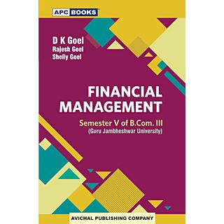 APC | Financial Management | Semester V B.com III | GJU |