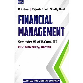 APC | Financial Management | Semester VI | B.Com. III | M.D. U., Rohtak |