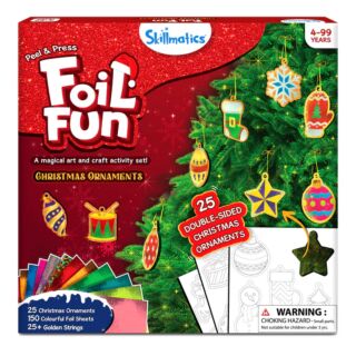 Skillmatics | Foil Fun ( Christmas Ornaments ) | Age 4 -99 Years |