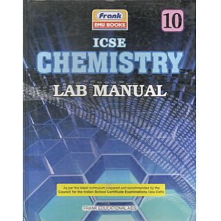 Frank | ICSE Chemistry | Lab Manual | Class 10 | Old Edition 2019 |