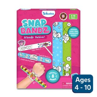 Skillmatics | DIY Snap Bandz | Friends Forever | Create your own 8 Bandz | Age: 4-10 |
