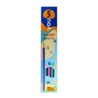 Navneet Youva | Wooden Pencils | Dreamy| Pack of 10 | Art No.35326 |