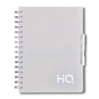 Navneet | Spiral Bound HQ Notebook | Single lined | Size: A5 | 160pages |