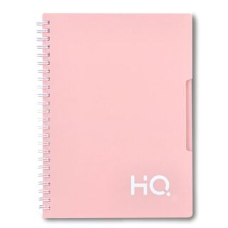 Navneet | Spiral Bound HQ Notebook | Single lined | Size: A5 | 300pages |