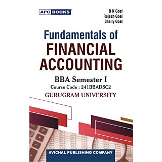 APC | Fundamentals of Corporate Accounting | Sem. II of B.B.A. | Gurugram University |