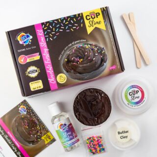 Fundoolabs | DIY | Chocolate Frosting Slime Kit | Age 8-99 | Art No. FLDSSLM004 |