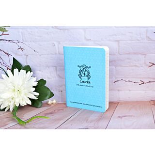 Memorys | Softbound Zodiac Notebook | Ruled | Geo Cancer | Size:A6 |