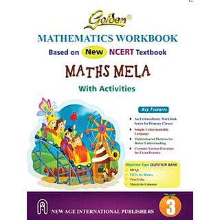 New Age | Golden | NCERT Workbook | Mathematics (Maths Mela) | Class 3 |
