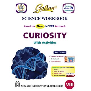 New Age | Golden | NCERT Workbook | Science (Curiosity) | Class 8 |