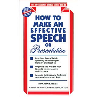 Goyal How To Make An Effective Speech Or Presentation