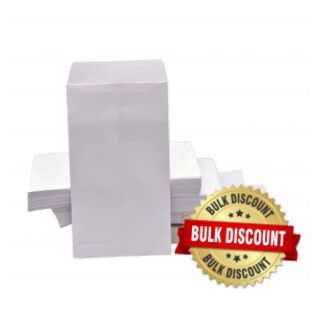 Paper Envelopes | White | Pack of 250 Pcs. | 100gsm |