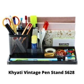 Khyati | Pen Stand | Vintage | Transparent | Art No.S628 |