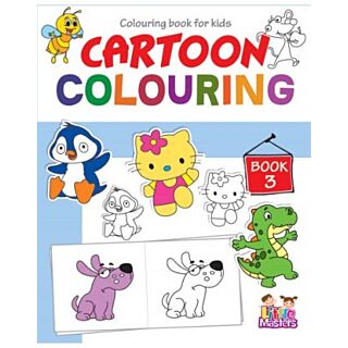 Little Masters | Cartoon Colouring | Book 3 |