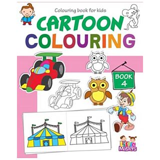 Little Masters | Cartoon Colouring | Book 4 |