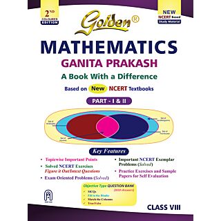New Age | Golden | NCERT Study Material | Mathematics (Ganita Prakash) Part 1 | Class 8 |