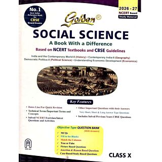 New Age | Golden | NCERT Study Material | Social Science | Class 10 |