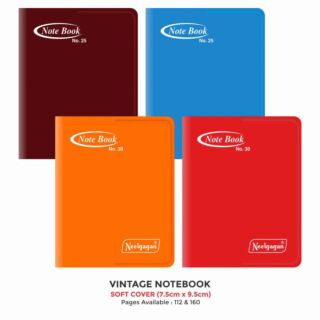 Neelgagan | Vintage Notebook | Soft Cover Plastic | No. 25 | Size: (7.5cm x 9.5cm) | 122 Pages |