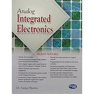 Katson | Analog Integrated Electronics | Sanjay Sharma |
