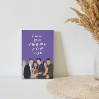 Evnoi | Friends I'll be there for you Undated Planner | 300+ Pages | Size: A5 |