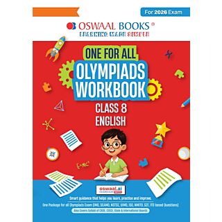 Oswaal | One for All Olympiads Workbook | English | Class 8 |