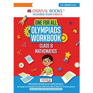 Oswaal | One for All Olympiads Workbook | Mathematics | Class 8 |