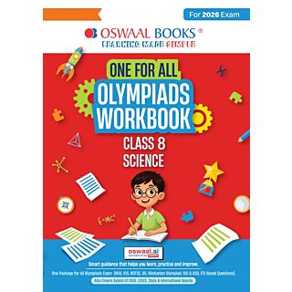 Oswaal | One for All Olympiads Workbook | Science | Class 8 |