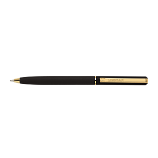 Unomax | Metal Ball Pen | Premier Gold | Ink Blue |