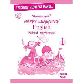 Rachna Sagar | Happy Learning Pull out Worksheets | English TRM/Solution | Class 1 |