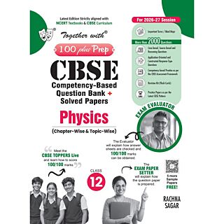 Rachna Sagar | Together with 100 Plus Prep | CBSE Question Bank | Physics | Class 12 |