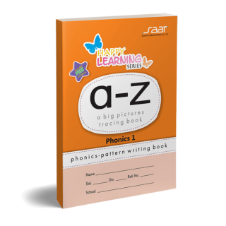 Saar Happy Learning Series A-Z Phonics Book 1