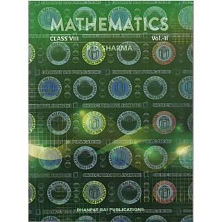 Dhanpat Rai | Mathematics | Class 8 Vol-2 | RD Sharma |