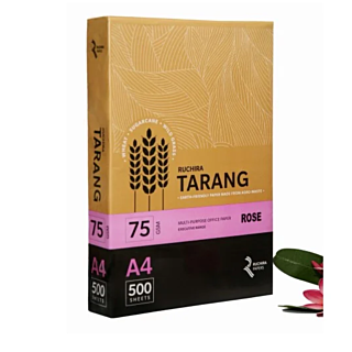 Ruchira | Tarang Copier Paper-Rose | Size: A4-500 Sheets | 75gsm |