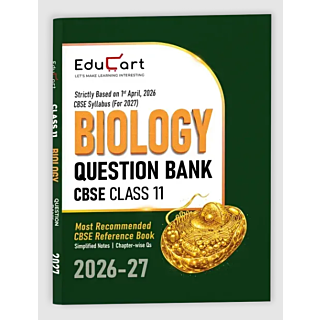 Educart | CBSE | Question Bank | Biology | Class 11 |