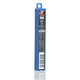 SDI Cutter Blades Size 9mm Pack of 10pcs Art No. 1403