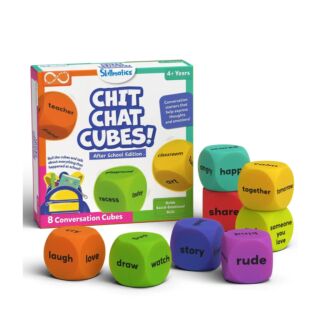 Skillmatics Chit Chat Cubes! After School Edition Conversation Starter Game Age 4+ Art No. 1398CC