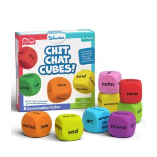 Skillmatics | Chit Chat Cubes! | Conversation Starter Game | Age: 4+ | Art No. 1399CC |