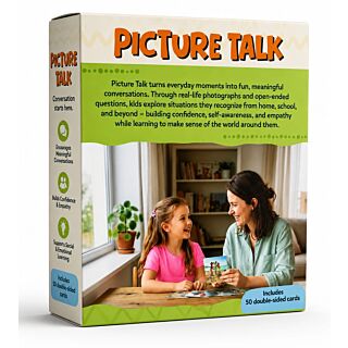 Skillmatics | Picture Talk | Conversation Cards That Build Social and Emotional Skills | Age: 4-9 Years |